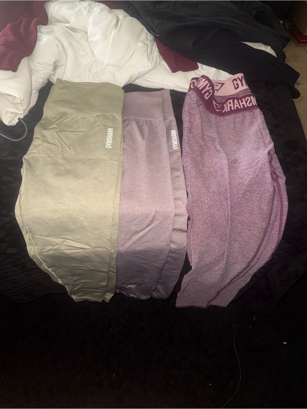 Gym shark leggings lot 3 pairs
